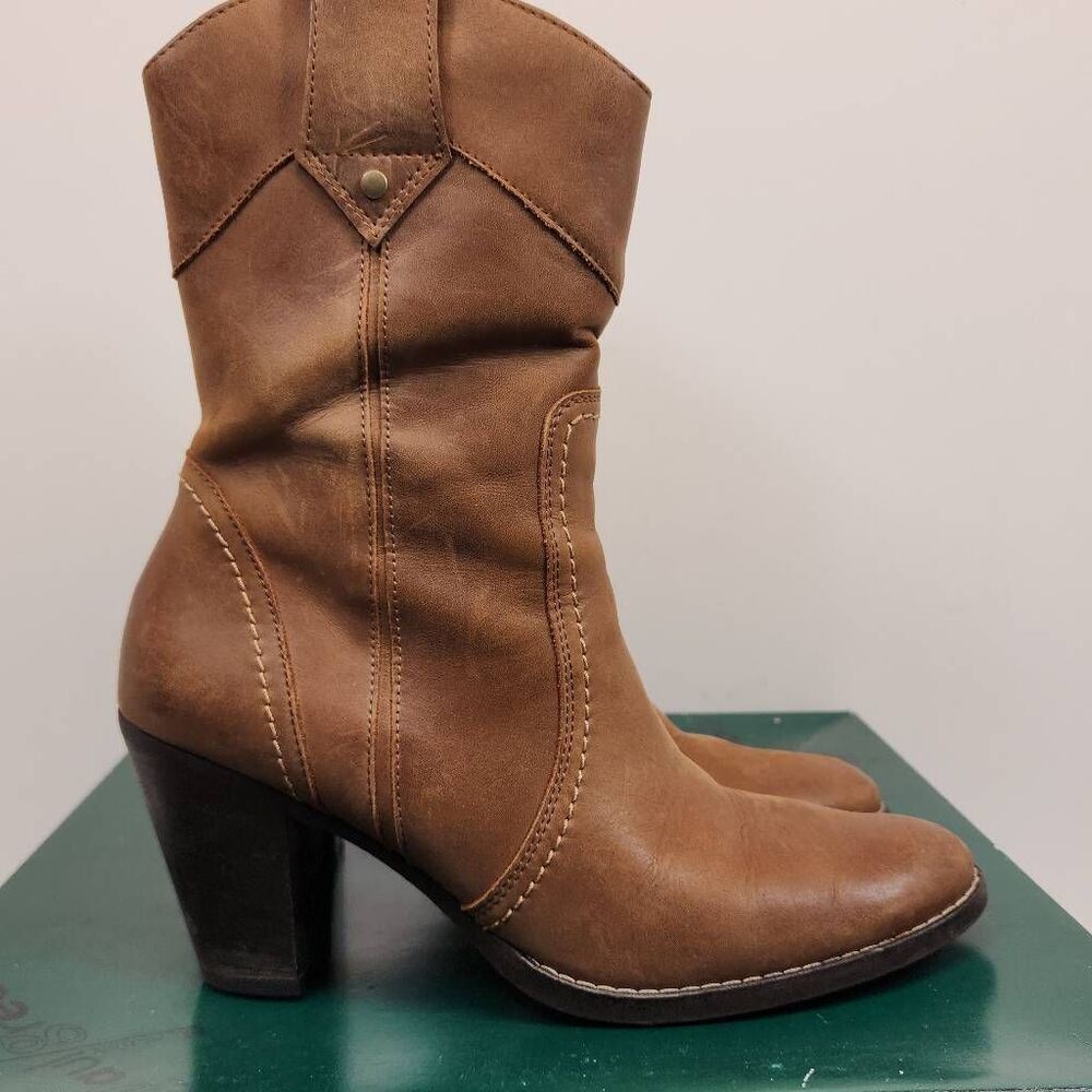 Paul Green Rodeo 7830 Womens Boots US Size 7 / UK 4.5 Brown